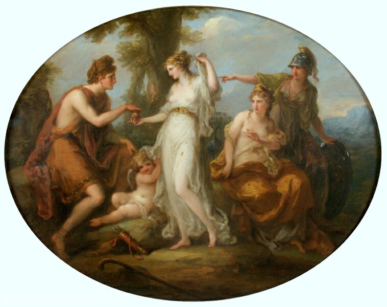 The Judgement of Paris Painting