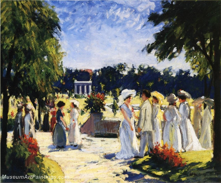 The Lawn Party by August F Lundberg