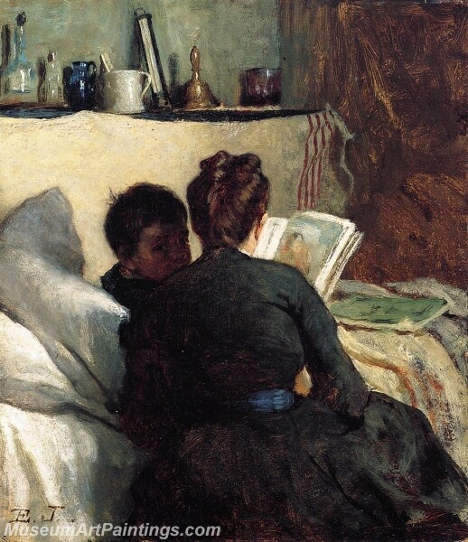 The Little Convalescent Painting