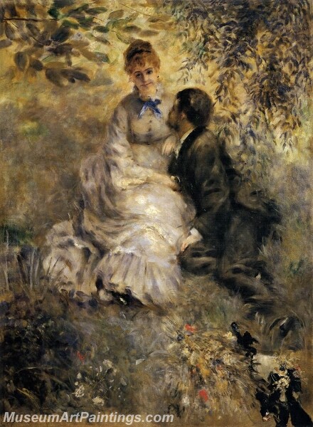 The Lovers Painting