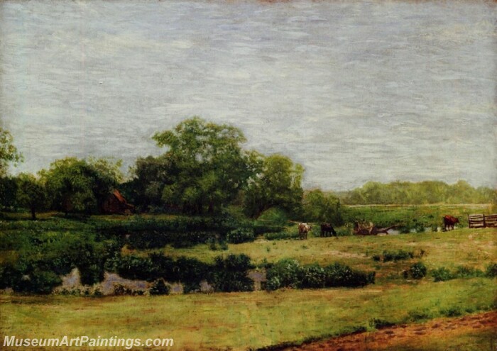 The Meadows Gloucester Painting