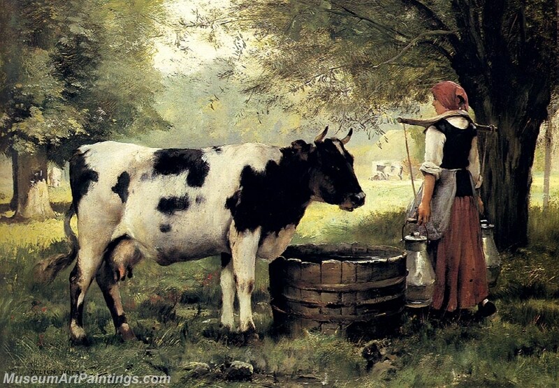 The Milkmaid 1 Painting