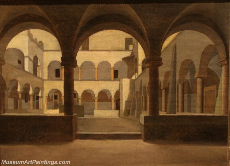 The Monastery of Sta Maria in Aracoeli Painting