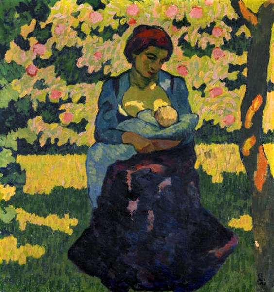 The Mother by Giovanni Giacometti