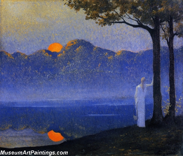 The Muse at Sunrise by Alphonse Osbert