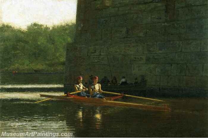 The Oarsmen Painting