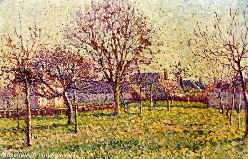 The Orchard at Eragny Painting