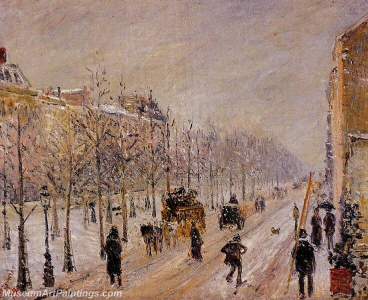 The Outer Boulevards Snow Effect Painting