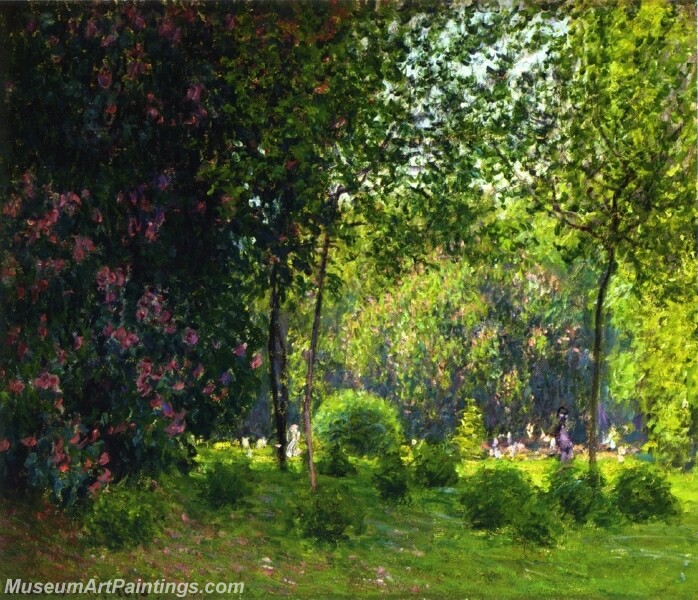 The Parc Monceau 2 Painting