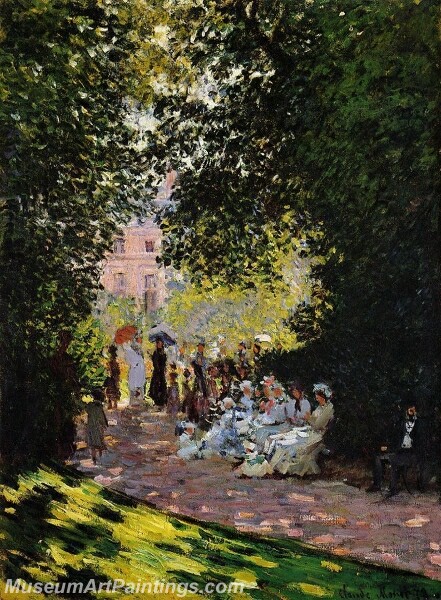 The Parc Monceau Painting