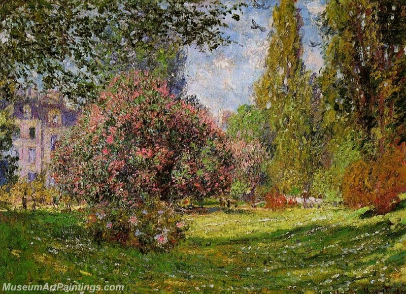 The Parc Monceau Paris Painting