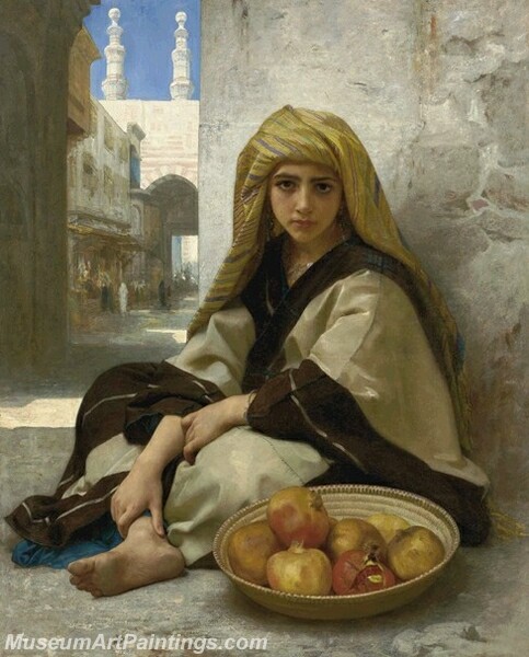 The Pomegranate Seller Painting