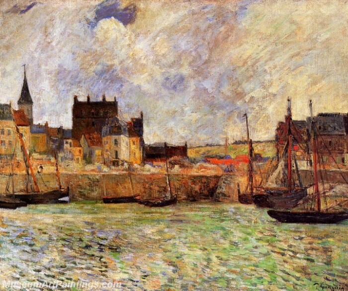 The Port Dieppe Painting