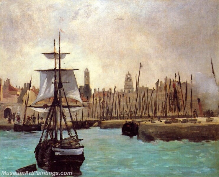 The Port of Calais Painting