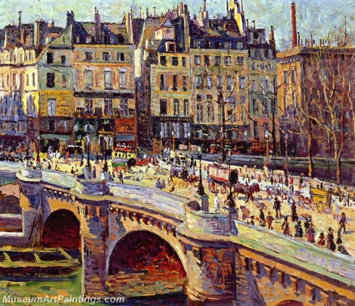 The Quai Conti Daytime Painting