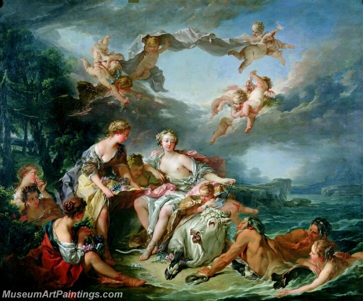 The Rape of Europa Painting