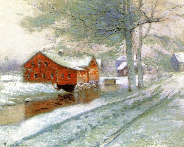 The Red Mill by Lowell Birge Harrison