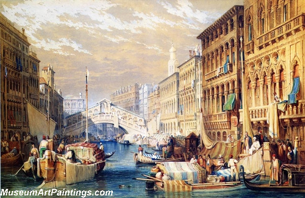 The Rialto Venice Painting