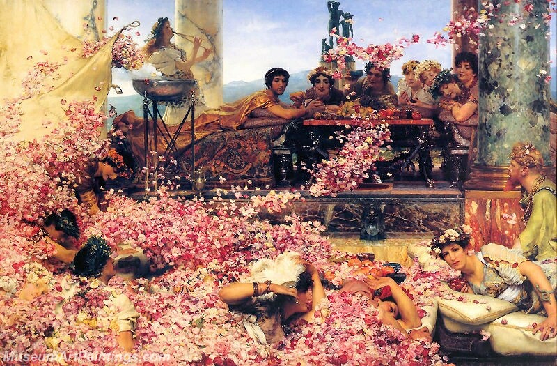 The Roses of Heliogabalus Painting