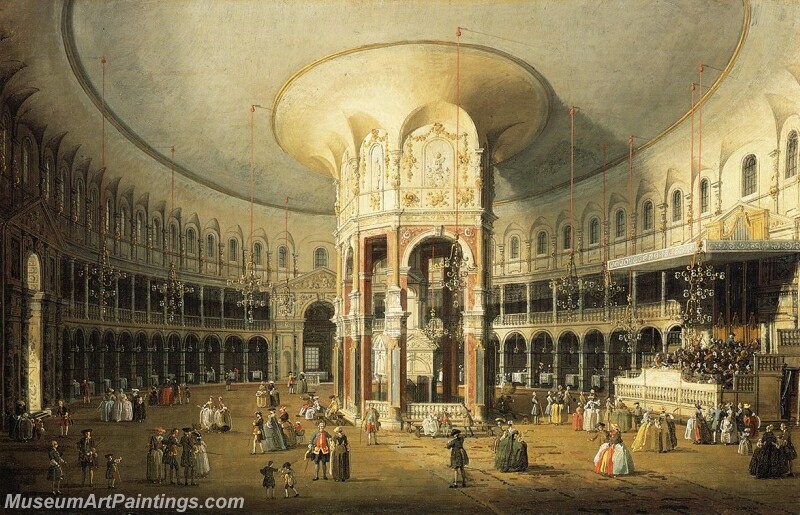 The Rotunda of Ranelagh House Painting