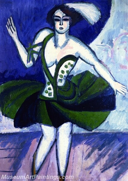 The Russian Dancer Mela Painting