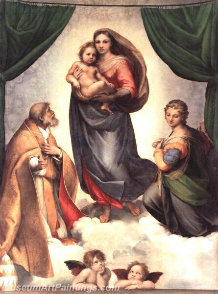 The Sistine Madonna Painting