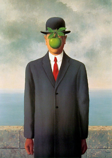 The Son of Man by Rene Magritte