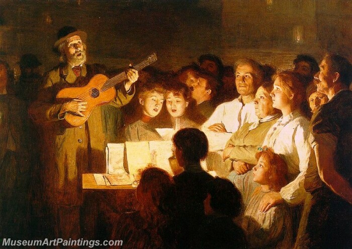 The Song Pedlard Painting