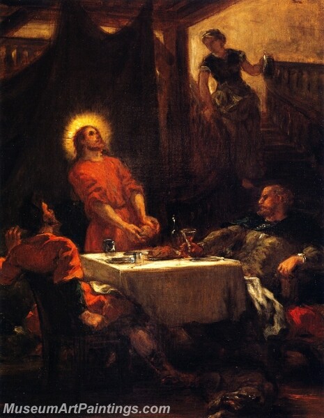 The Supper at Emmaus Painting