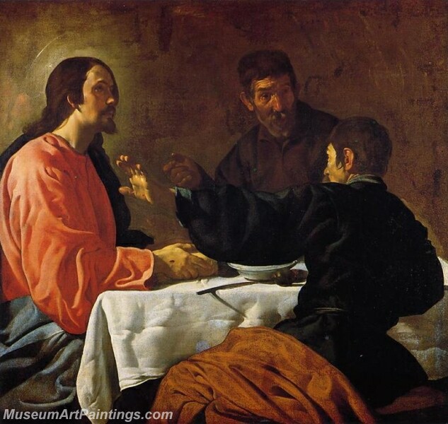 The Supper at Emmaus Painting