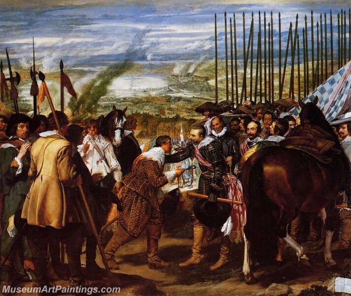 The Surrender of Breda Painting