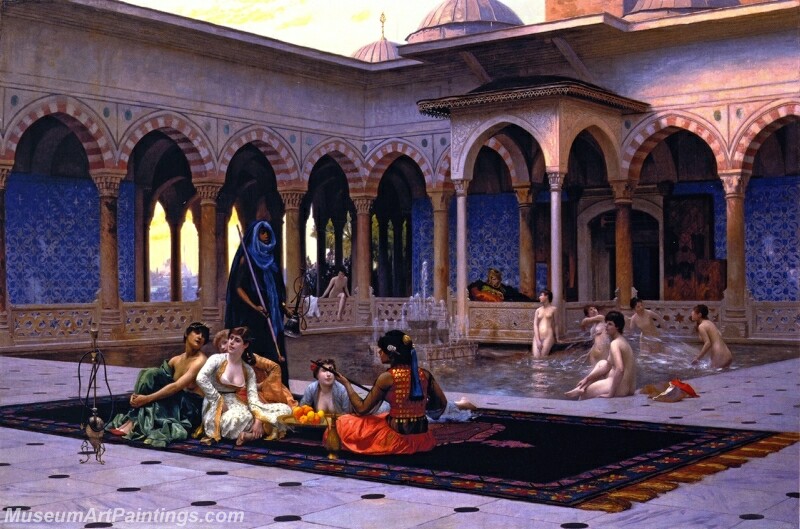 The Terrace of the Seraglio Painting