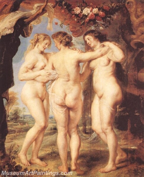 The Three Graces Painting