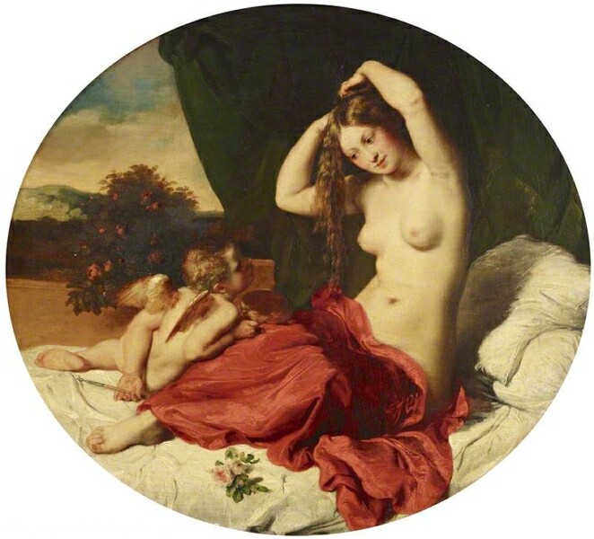 The Toilet of Venus Painting