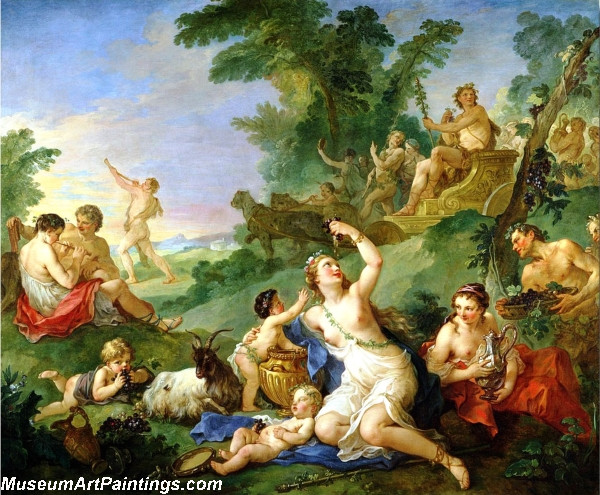 The Triumph of Bacchus by Charles Joseph Natoire