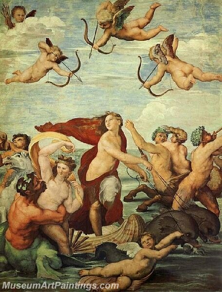 The Triumph of Galatea Painting