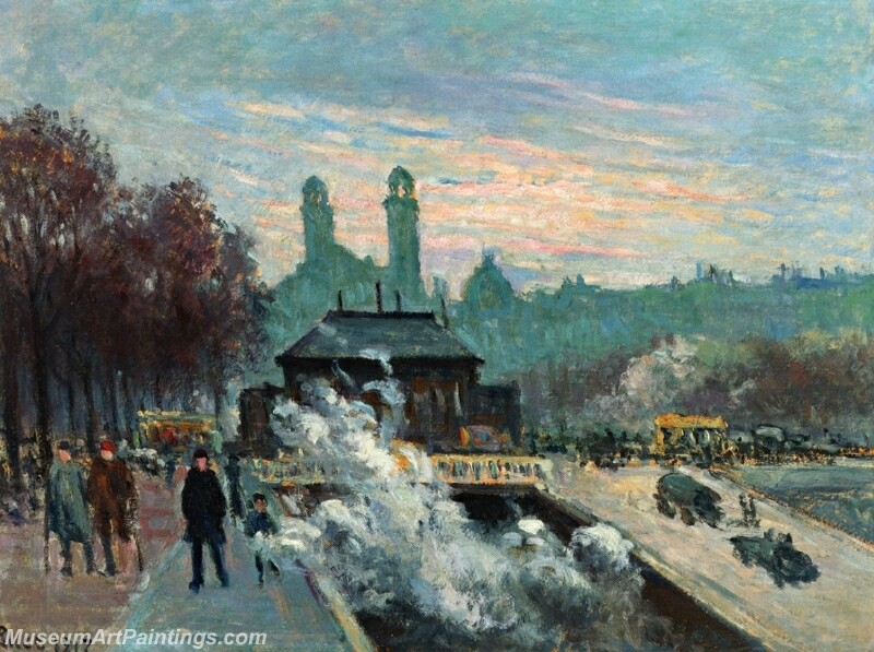 The Trocadero Painting