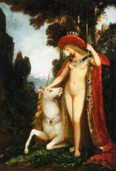 The Unicorn by Gustave Moreau