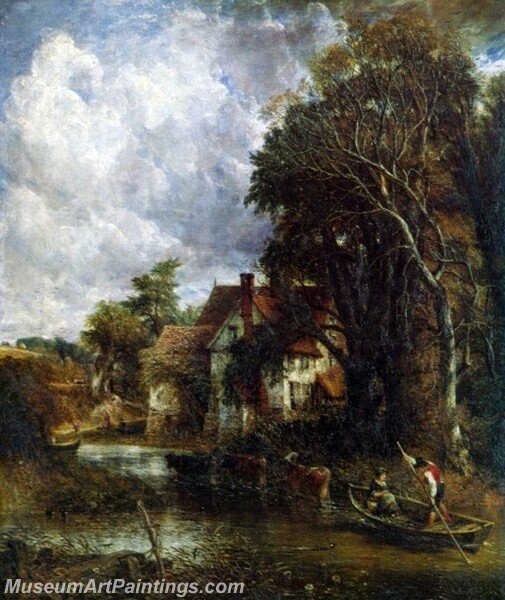 The Valley Farm Painting