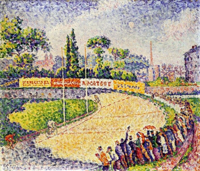 The Velodrome Painting