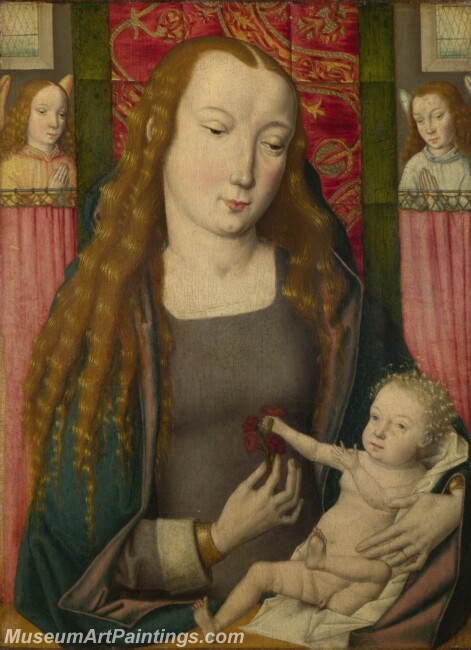 The Virgin and Child with Two Angels