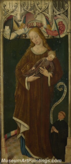 The Virgin and Child with a Donor Painting