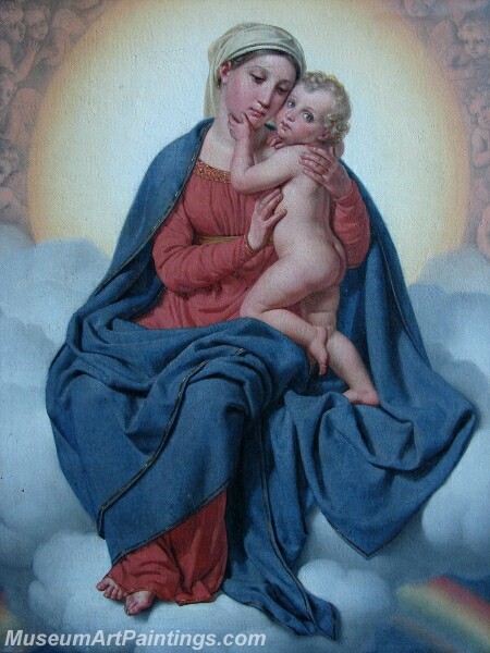 The Virgin with Child Painting