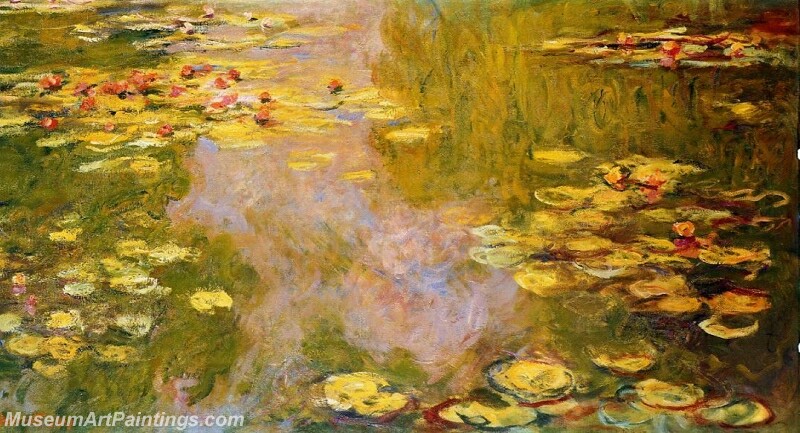 The Water Lily Pond Painting