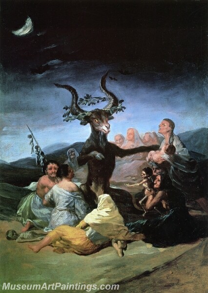 The Witches Sabbath Painting