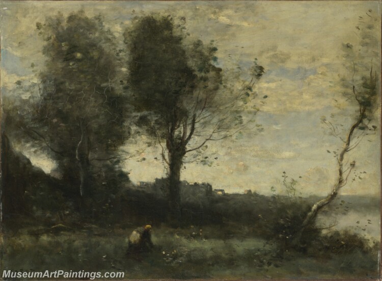 The Wood Gatherer Painting