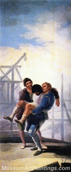 The Wounded Mason Painting