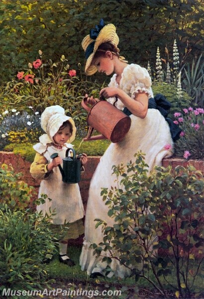 The Young Gardener Painting