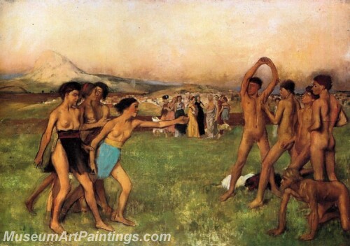 The Young Spartans Painting