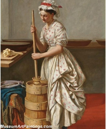 The butter churn Painting